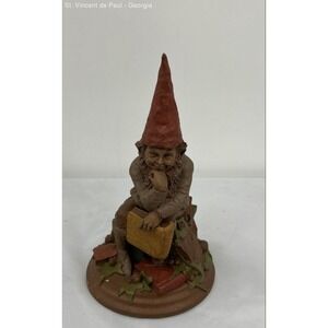 Vintage 1983 Tom Clark Gnome Woodspirit Scholar Yearbook Curtis #38 1983 Signed